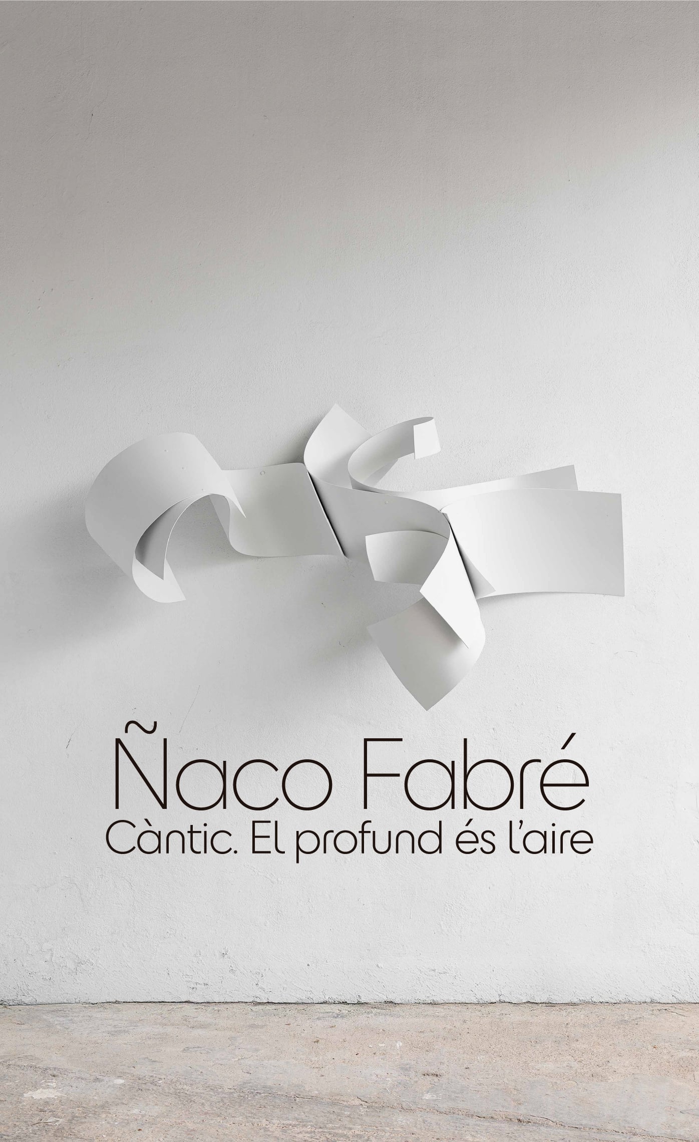 Ñaco Fabré. Càntic. El profund és l’aire