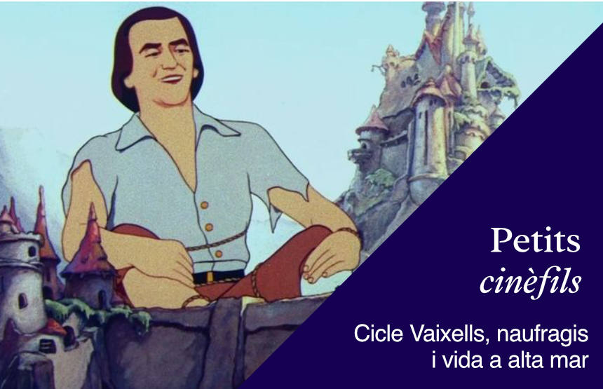 Activitat  de l'exposició naufragis. arqueologia submergida i del cicle petits cinèfils