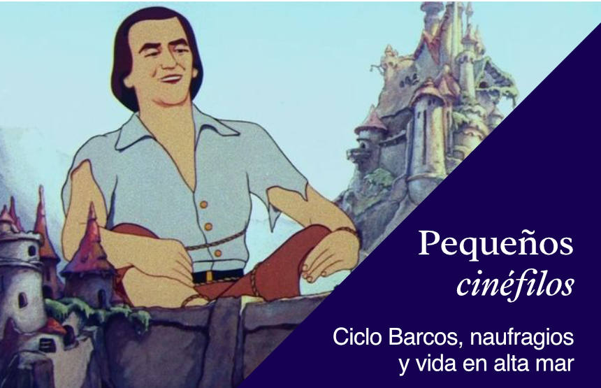 Actividad de la exposición naufragios. arqueología sumergida y del ciclo pequeños cinéfilos