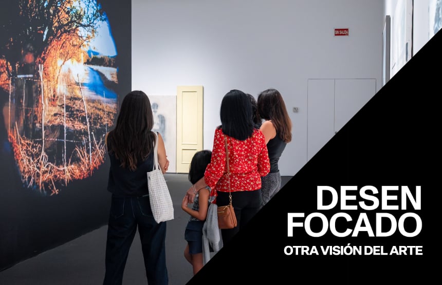 Actividad de la exposición desenfocado. otra visión del arte