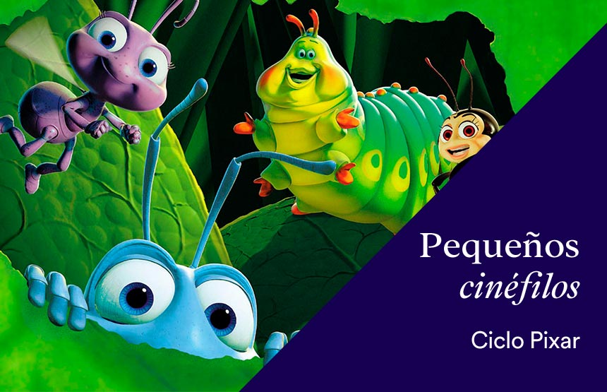 Actividad de la exposición bichos, una aventura en miniatura y del ciclo pequeños cinéfilos