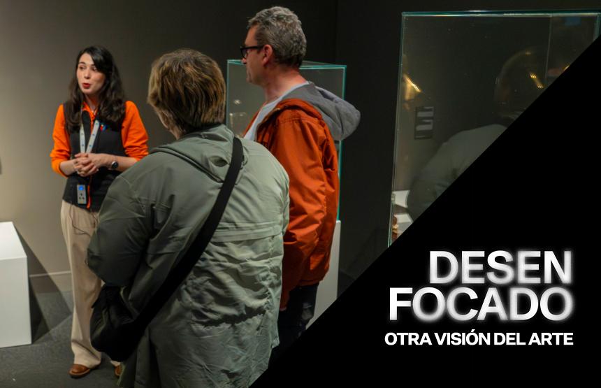 Actividad de la exposición desenfocado. otra visión del arte