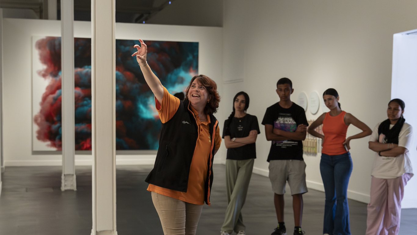 Actividad de la exposición la botánica en el arte. las plantas en las colecciones del museo del prado
