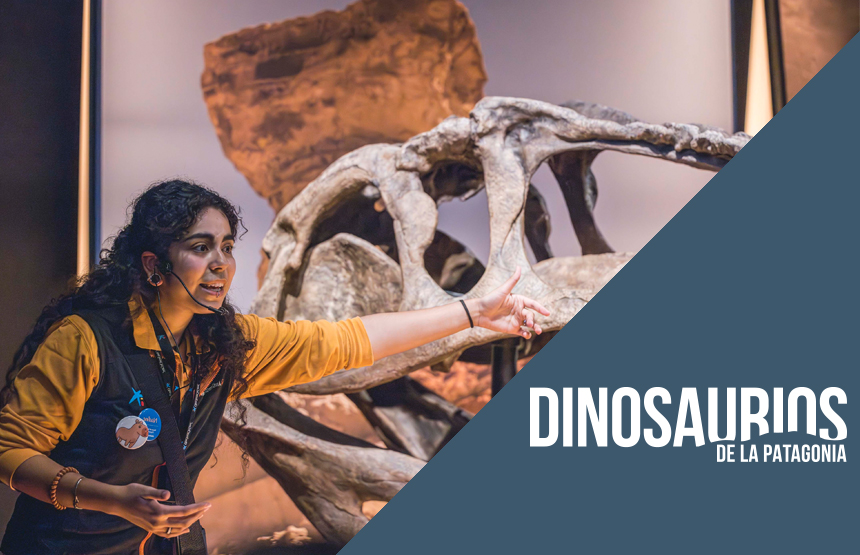 Actividad de la exposición dinosaurios de la patagonia
