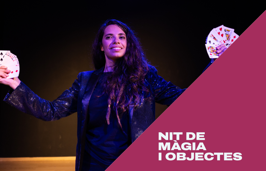 Activitat  del cicle nit de màgia i objectes