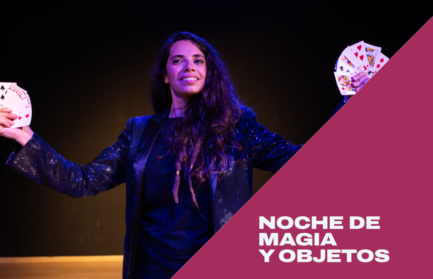 Actividad del ciclo noche de magia y objetos