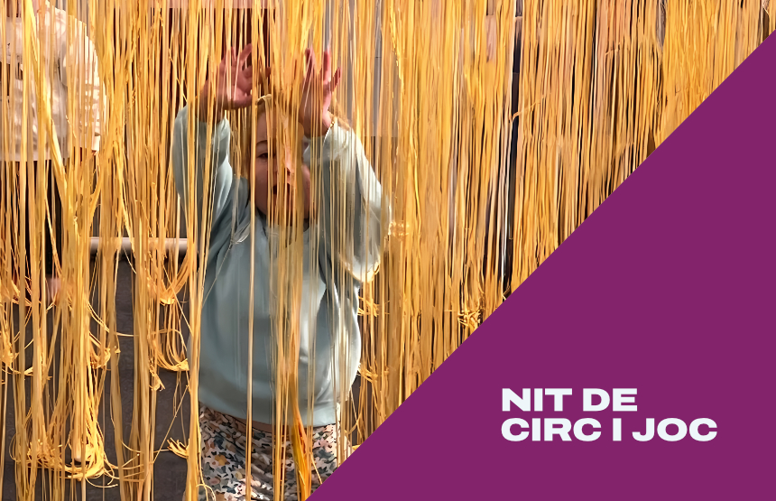 Activitat  del cicle nit de circ i joc