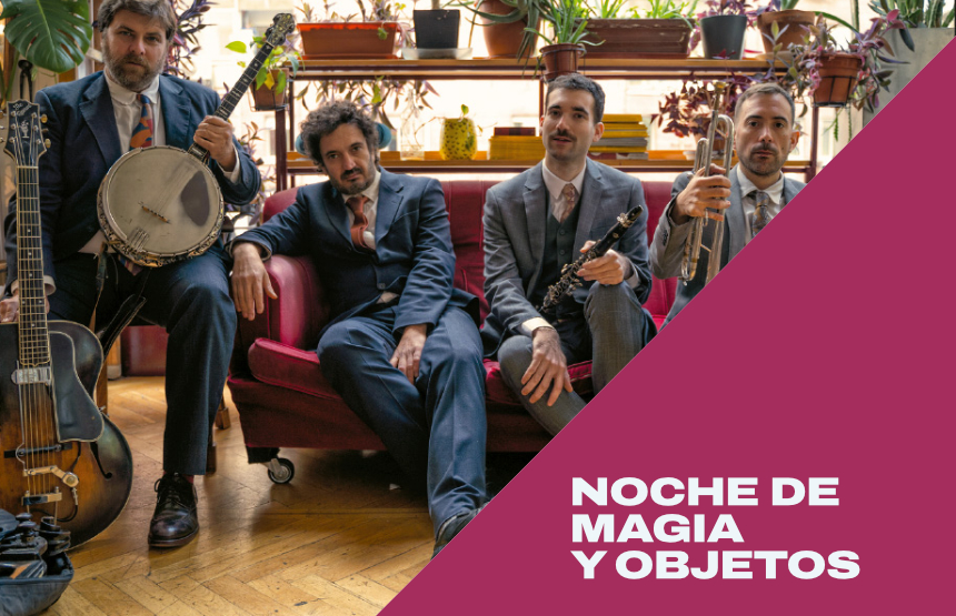 Actividad del ciclo noche de magia y objetos