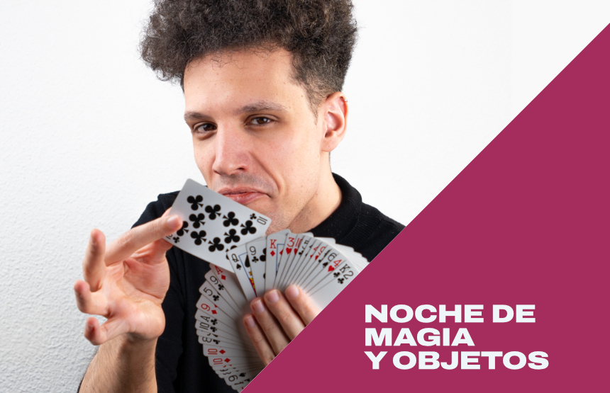 Actividad del ciclo noche de magia y objetos