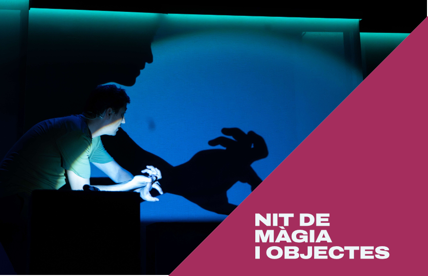 Activitat  del cicle nit de màgia i objectes