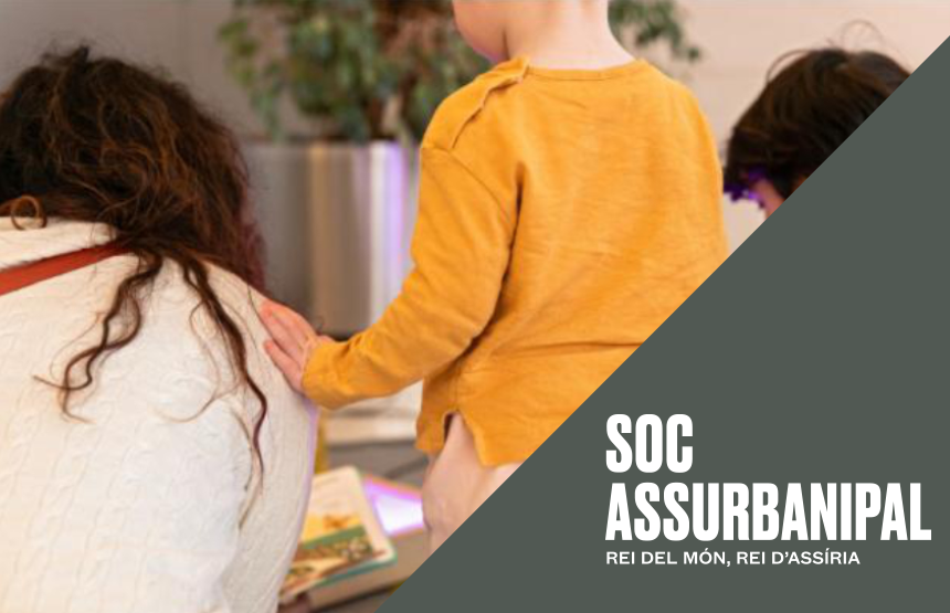 Activitat  de l'exposició soc assurbanipal, rei del món, rei d’assíria