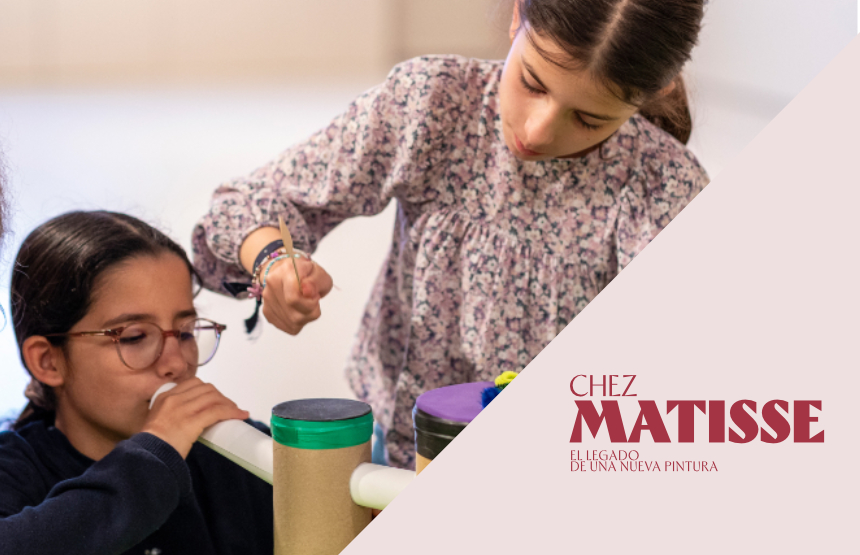 Actividad de la exposición chez matisse. el legado de una nueva pintura