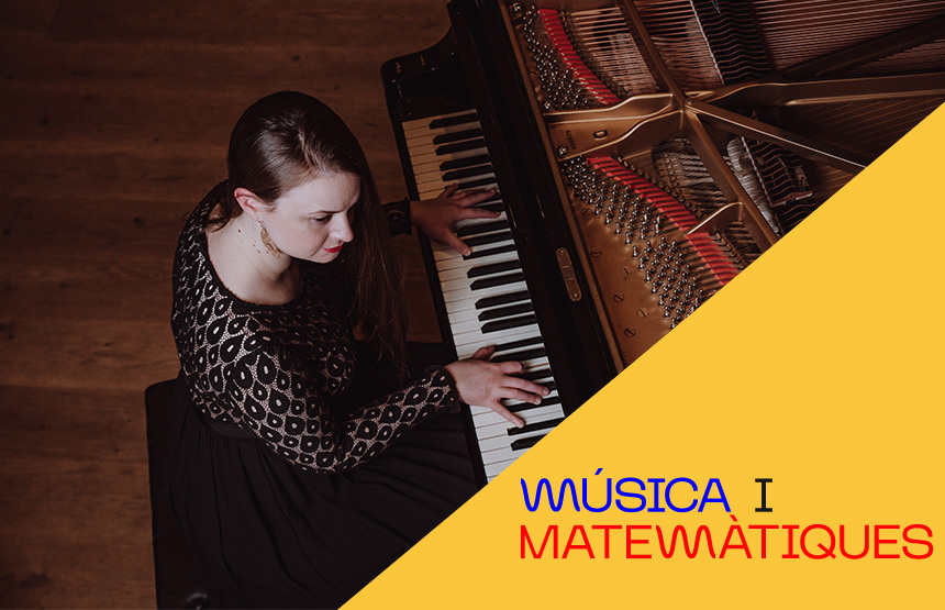 Activitat  de l'exposició música i matemàtiques. un viatge sonor del caos al cosmos