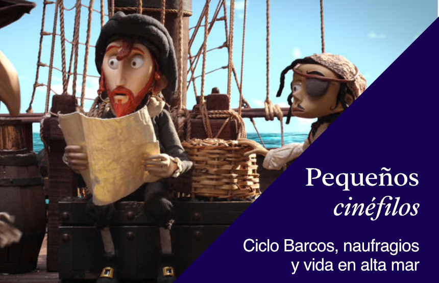 Actividad de la exposición naufragios. arqueología sumergida y del ciclo pequeños cinéfilos