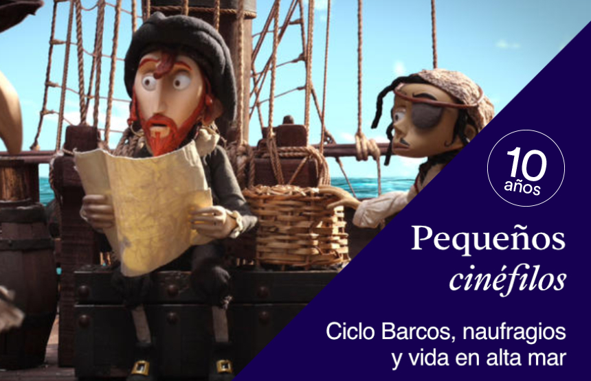 Actividad de la exposición naufragios. arqueología sumergida y del ciclo pequeños cinéfilos