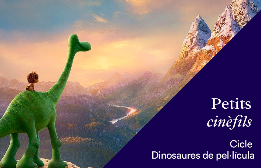 Activitat  de l'exposició dinosaures de la patagònia i del cicle petits cinèfils