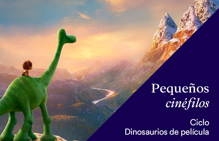 Actividad de la exposición dinosaurios de la patagonia y del ciclo pequeños cinéfilos