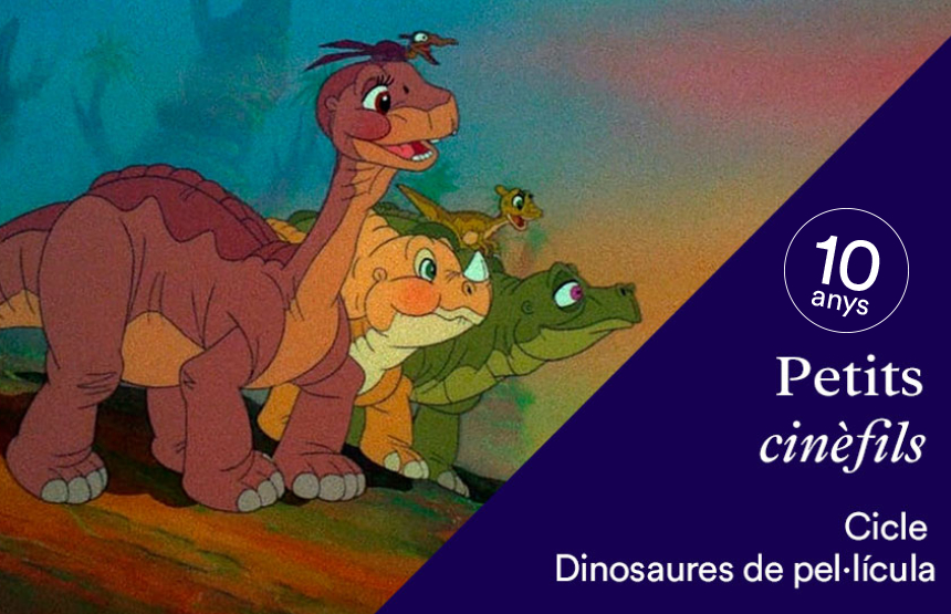 Activitat  de l'exposició dinosaures de la patagònia i del cicle petits cinèfils