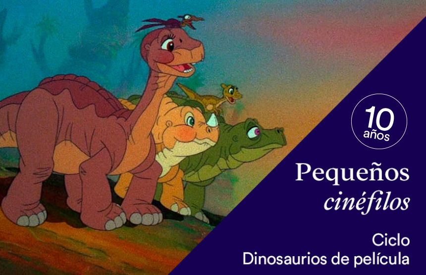 Actividad de la exposición dinosaurios de la patagonia y del ciclo pequeños cinéfilos