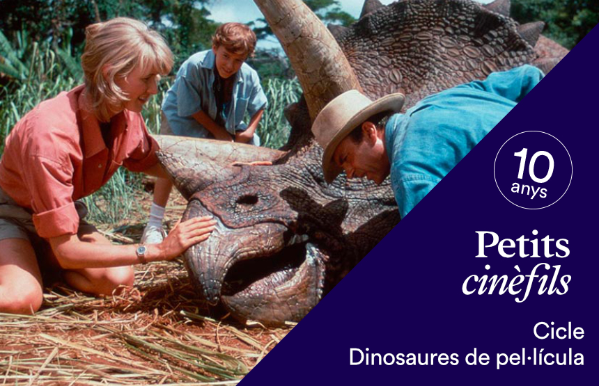 Activitat  de l'exposició dinosaures de la patagònia i del cicle petits cinèfils