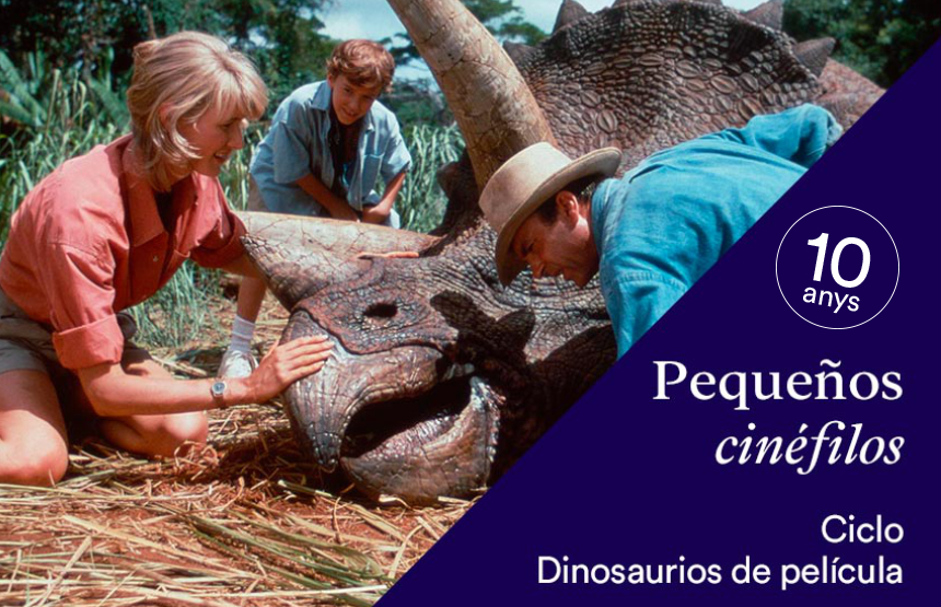 Actividad de la exposición dinosaurios de la patagonia y del ciclo pequeños cinéfilos