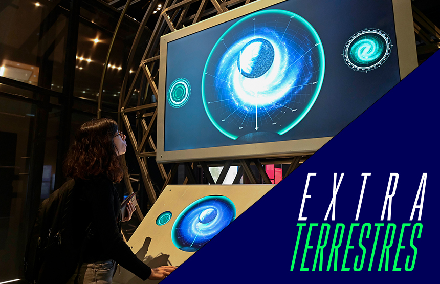 Actividad de la exposición extraterrestres. ¿hay vida fuera de la tierra?