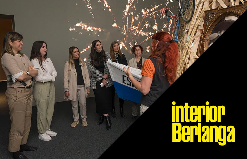 Actividad de la exposición interior berlanga
