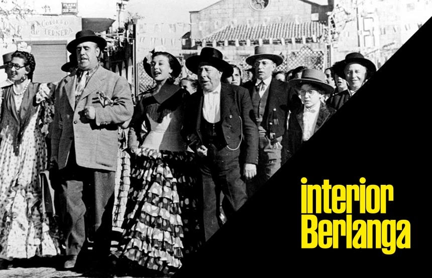 Actividad de la exposición interior berlanga. cine, vida y humor