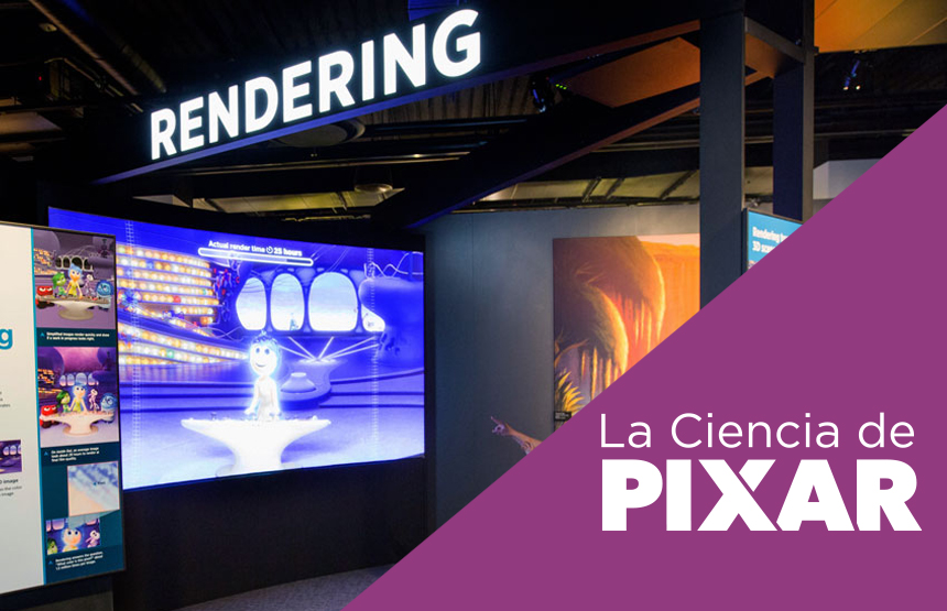 Actividad de la exposición la ciencia de pixar