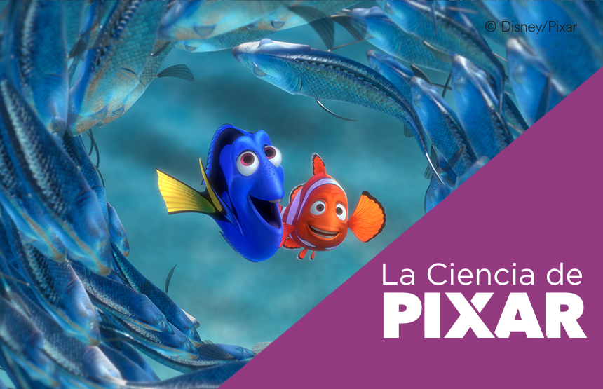 Actividad de la exposición la ciencia de pixar