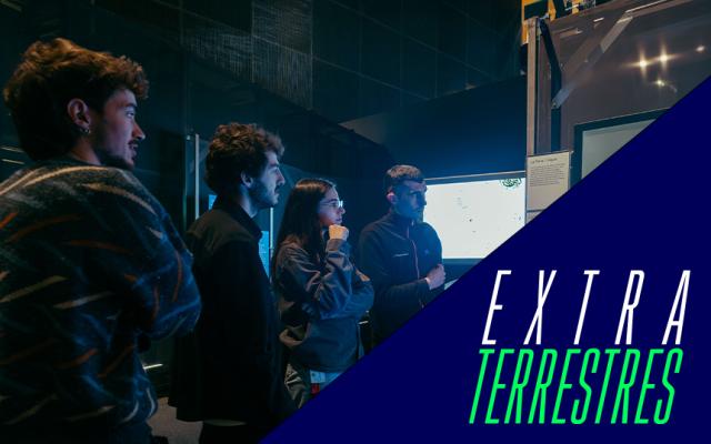 Activitat  de l'exposició extraterrestres. ¿hay vida fuera de la tierra?
