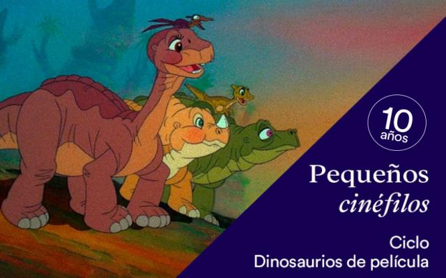 Actividad de la exposición dinosaurios de la patagonia y del ciclo pequeños cinéfilos