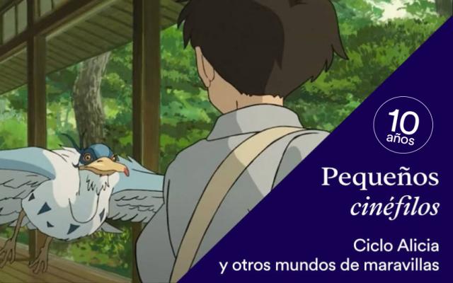 Actividad de la exposición  los mundos de alicia. soñar el país de las maravillas y del ciclo pequeños cinéfilos
