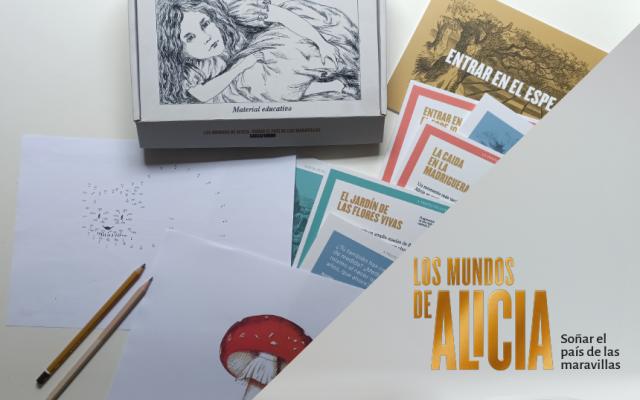 Actividad de la exposición  los mundos de alicia. soñar el país de las maravillas