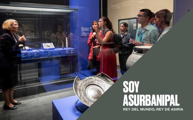 Actividad de la exposición soy asurbanipal, rey del mundo, rey de asiria