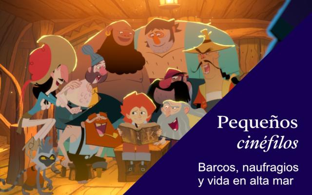 Actividad de la exposición naufragios. arqueología sumergida y del ciclo pequeños cinéfilos