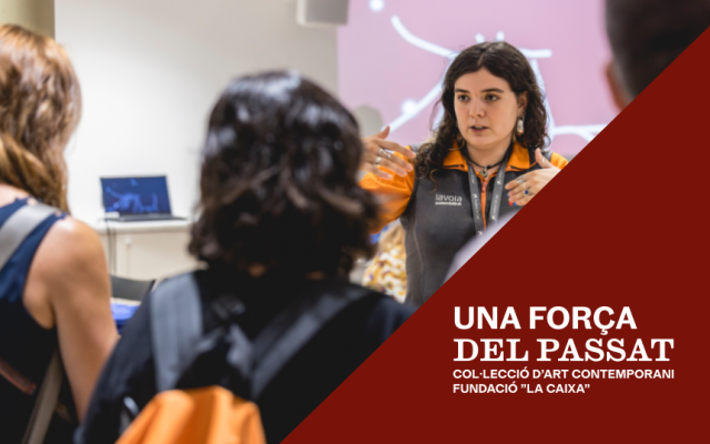 Activitat  de l'exposició una fuerza del pasado
