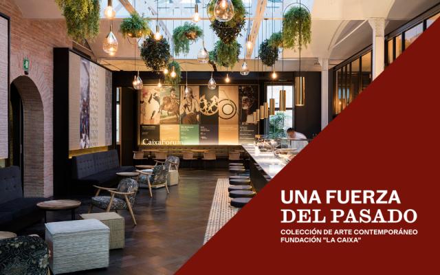 Actividad de la exposición una fuerza del pasado. colección de arte contemporáneo fundación ”la caixa”